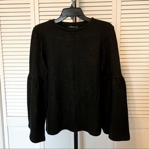 Zara bell sleeve sweater